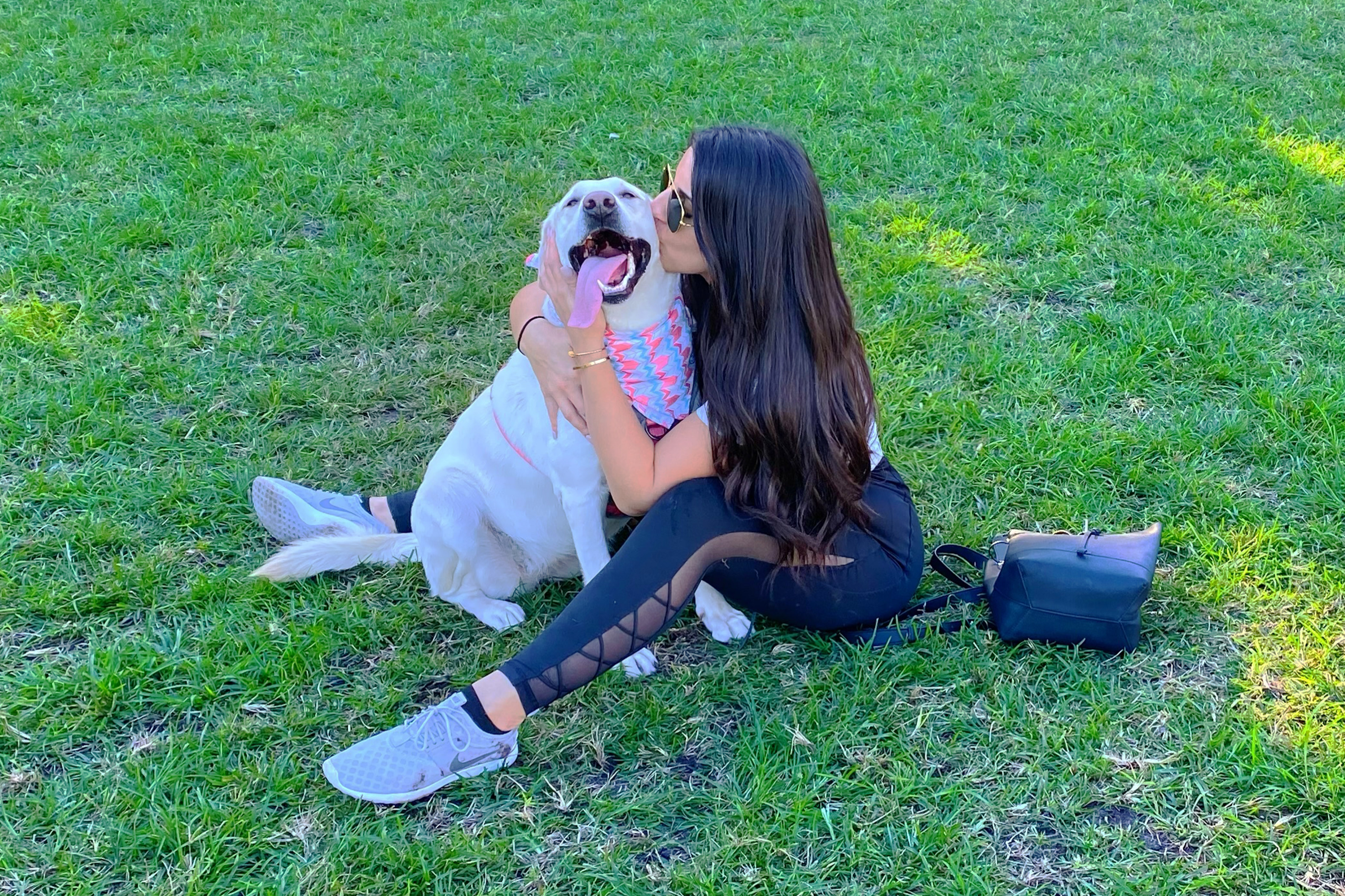 ALR founder, Yari with her dog Holly